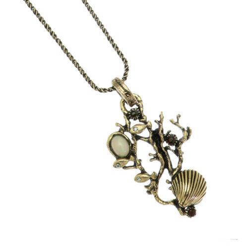 Collana Barriera Corallina con Opale - immagine 1