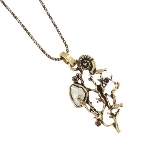 Collana Barriera Corallina con Perla