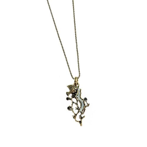 Collana Barriera Corallina con Corallo Bianco - immagine 3