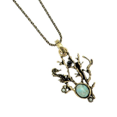 Collana Barriera Corallina con Turchese