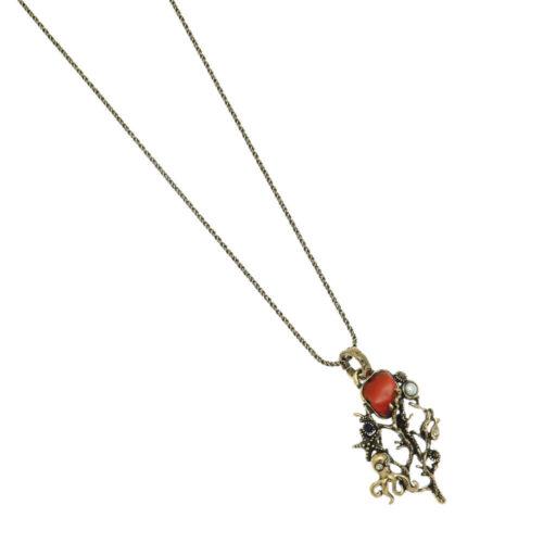 Collana Barriera Corallina con Corallo - immagine 2