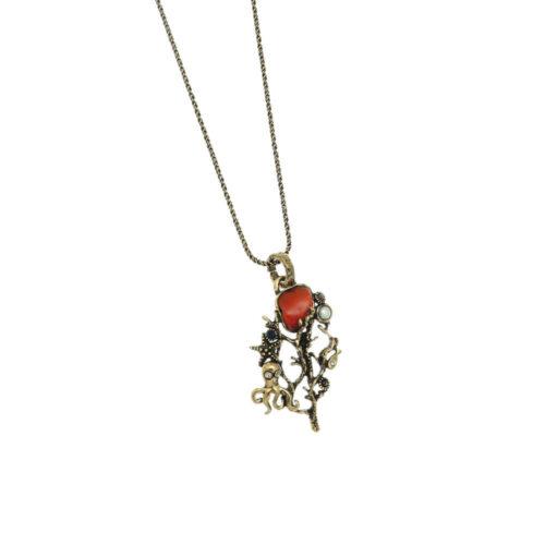Collana Barriera Corallina con Corallo - immagine 3