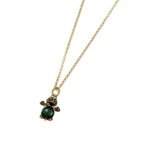 Collana Draghetto Smeraldo - immagine 3