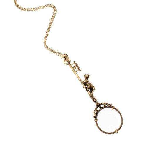 Collana Gatto con lente - immagine 4