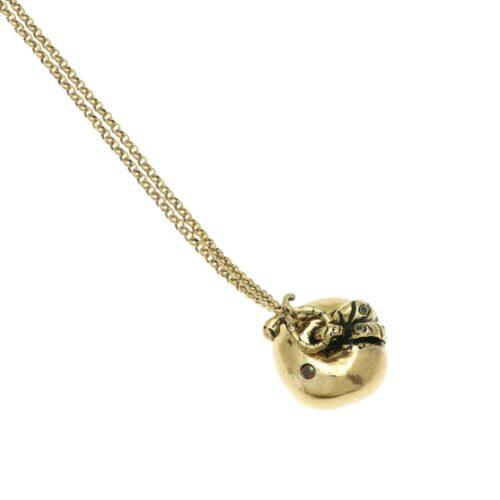 Collana Mela con Serpente - immagine 6